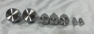 Vintage Montgomery Ward Console Stereo Record Player - Control Knob - Set Of 7 - Picture 1 of 10