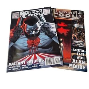 BLEEDING COOL COMICS MAGAZINE #0 and 1  (2012) SET OF 2 - Picture 1 of 7