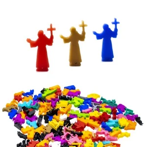 Figuras de Sacerdote, Clérigo Meeple - Accesorio de Juego de Mesa Piezas DnD Fichas de Actualización - Imagen 1 de 102