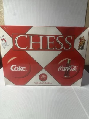 Coca-Cola Chess Collectors Edition Classic Chess Game  Sealed NIB Santa Claus 〰️ - Image 1 of 4