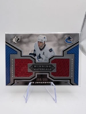 2005-06 SPx Winning Materials /350 Ed Jovanovski #WM-EJ - Image 1 of 2