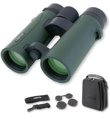 Carson RDSeries 10x34mmOpen-Bridge Waterproof Compact High Definition Binoculars - Image 1 of 4