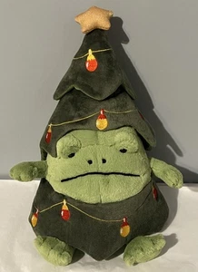 Authentischer Jellycat Weihnachtsbaum Ricky Regenfrosch Plüsch, 11,4 Zoll groß ~ NEU mit Etikett - Bild 1 von 8