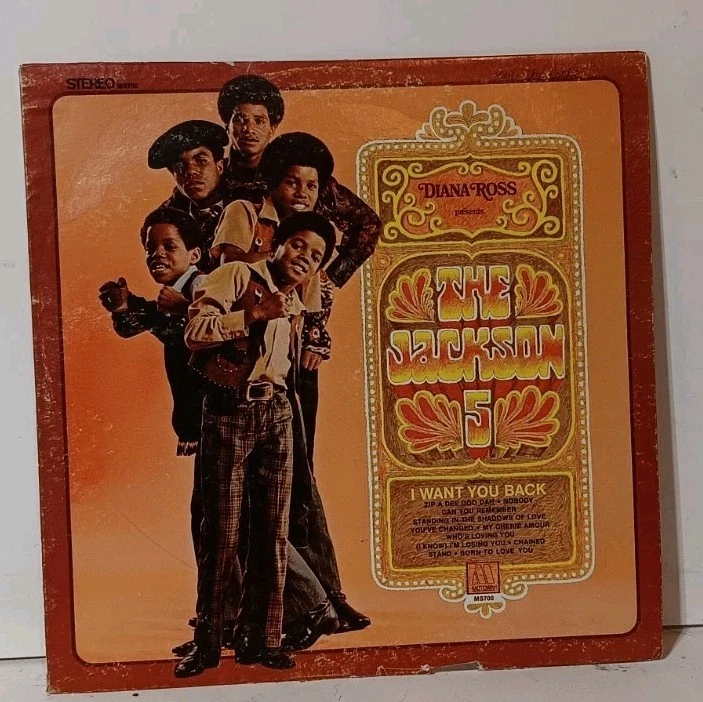 DIANA ROSS PRESENTS THE JACKSON 5 MICHAEL JACKSON 1969 MOTOWN LP VINYL ALBUM - Image 1 of 4