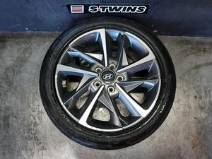 HYUNDAI I30 WHEEL ALLOY FACTORY, 17X7IN, 10 SPOKE, PD, HATCH (S. KOREA VIN KMHH) - Picture 1 of 4