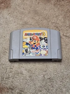 NINTENDO 64 N64 SUPER MARIO PARTY 3 RARE VINTAGE ORIGINAL GAME - Picture 1 of 4