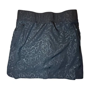 Orvis Woman's Active Skort Black Floral Size Small - Picture 1 of 7