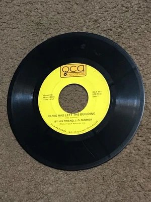 QCA 45 RPM Record, J.D.Sumner,Elvis Has Left the Building vg - Image 1 of 2