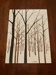 MARÜSHKA Marushka 18" X 24" Canvas Linen Print - Trees Forest - 1982 - Picture 1 of 8