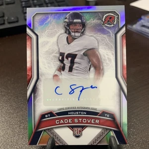 2024 Topps Resurgence Cade Stover Rookie Signature RC Rookie Auto #RRS-CS Texans - Bild 1 von 2