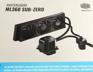 Refroidisseur liquide CPU Cooler Master MasterLiquid ML360 SUB ZERO - Photo 1/4