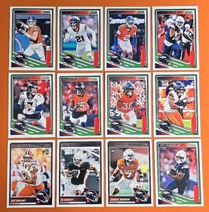 🔵🟠🔵 2025 SCORE DENVER BRONCOS COMPLETE BASE TEAM SET (12 CARD LOT) 🔵🟠🔵 - Picture 1 of 13