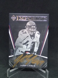 JOHN LYNCH 2018 Panini Majestic Imposing Auto #4/49 BRONCOS - Picture 1 of 2