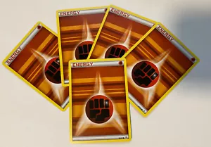 Fighting Energy 80/83 Generations Pokemon Card 20th Anniversary Ground Energy X5 - Picture 1 of 3