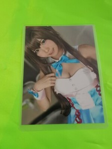 Enako Photo card Japanese cosplayer women Anime Swimsuit Bunny girl Lingerie 10