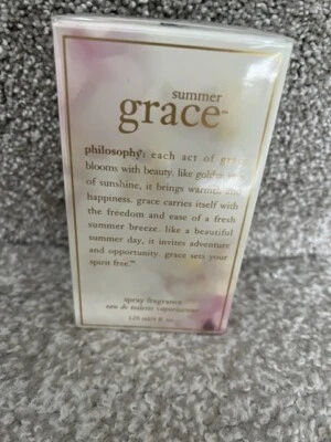 Philosophy Summer Grace туалетная вода спрей 4 унц новый запечатанный - Изображение 1 из 3