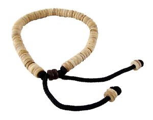 Adjustable Friendship Bracelet Coconut Shell Wood Wooden Bead Mens Women Unisex