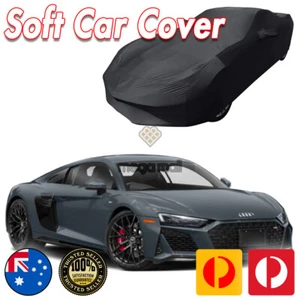 Classic Car Cover Ultra For Audi R8 All Black Spandex - Picture 1 of 4