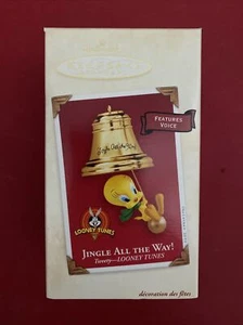 Hallmark Keepsake 2003 Looney Tunes Tweety Bird Jingle All The Way Ornament -NIB - Picture 1 of 3