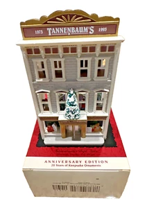 1993 20 aniversario Hallmark Tannenbaum's Dept. Casas y tiendas nostálgicas para tiendas - Imagen 1 de 6