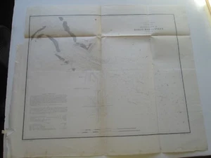 (1) 1855 U. S. COAST SURVEY CHART: "DOBOY BAR AND INLET, GEORGIA" - Picture 1 of 7
