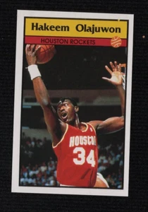 1992 Panini Sticker #76 Hakeem Olajuwon Pack Fresh Set Break NM+ - Picture 1 of 2
