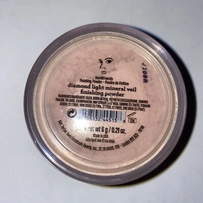 Bare Minerals Escentuals Diamond Light Mineral Veil Finishing Powder 6g RARE - Image 1 of 3