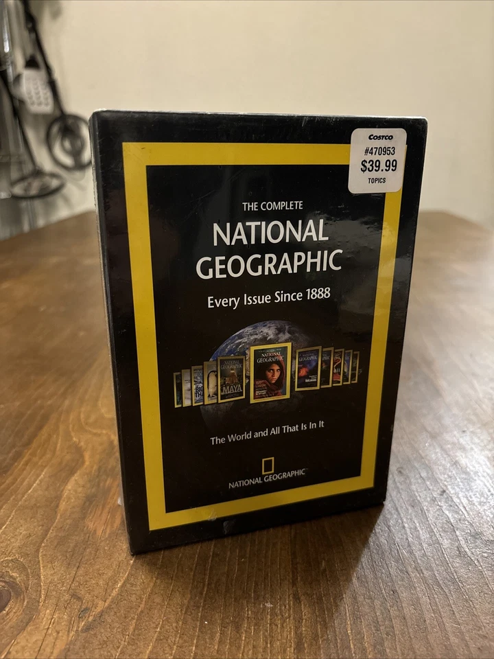 NATIONAL GEOGRAPHIC Every Issue Since 1888 - 2008 for Windows/Mac *NEW...(GG) - Image 1 of 4
