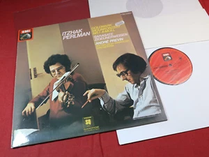 Goldmark VIOLINKONZERT / Sarasate - Perlman Previn LP EMI 1C 063-02938 near mint - Picture 1 of 3
