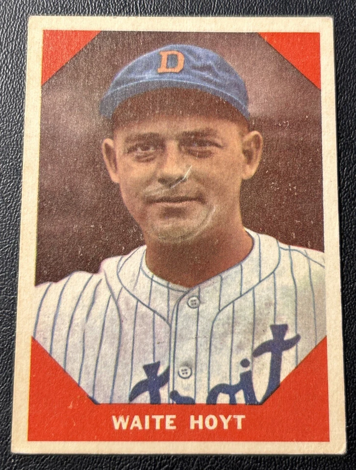 1960 Fleer #69 Waite Hoyt Detroit Tigers VG-EX - Image 1 of 2