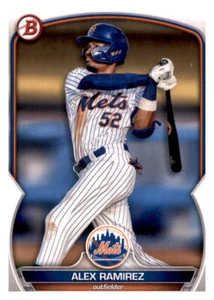 2023 Bowman Alex Ramirez Base Card MLB PWE Set Break Mets #50 - Picture 1 of 2