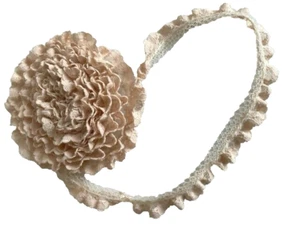 2 yards narrow lace ruffle trim  - Picture 1 of 3