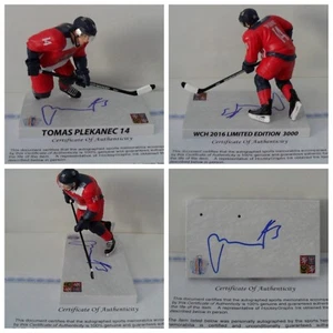 Tomas Plekanec Autographed Team Czech Republic ID McFarlane COA Montreal - Picture 1 of 7