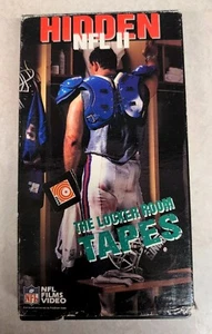 Hidden NFL The Locker Room Tapes (VHS 1992) NFL Films  *Buy 2 Get 1 Free* - Picture 1 of 3