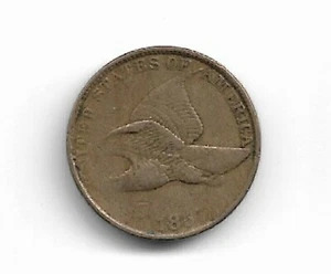 Centavo Flying Eagle 1857: fino - Imagen 1 de 2