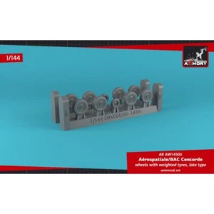 Armory Models AR AW14505 Kit Escala 1/144 Ruedas Concorde con Neumáticos Ponderados, Tarde - Imagen 1 de 12