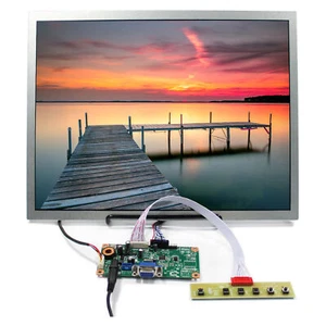 VGA LCD Controller Board RT2270 15in DV150X0M-N10 1024x768 LCD Screen - Photo 1/5