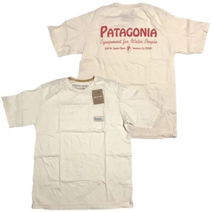 Patagonia Mens - Water People Organic Pocket T-shirt - Banner: Undyed Natural - Picture 1 of 1