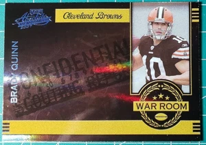 2007 Absolute Memorabilia War Room Spectrum #3 Brady Quinn 17/25 - Picture 1 of 6