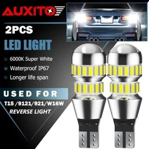 AUXITO LED Backup Reverse Light Bulbs 921 912 T15 Super Bright 42SMD Error Free - Picture 1 of 10