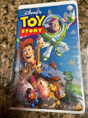 Nice Vintage VHS TOY STORY Tom Hanks Family Children’s Movie Clamshell - Image 1 of 3