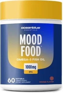 Oceanblue Essentials Mood Food Omega-3 EPA - 60 Softgels (Exp 09/26) - Picture 1 of 7