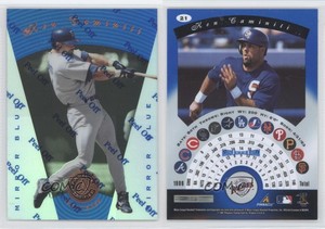 1997 Pinnacle Certified Mirror Blue Ken Caminiti #21