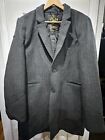 Superdry Herringbone grey wool mens jacket - 3xl