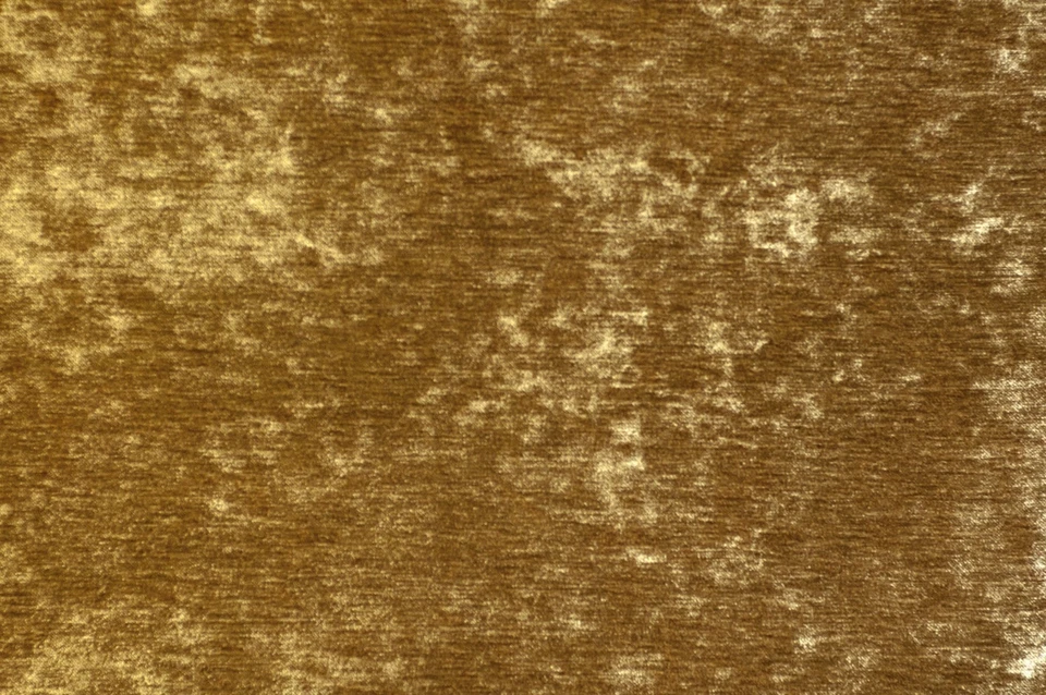 Chenille polyester GOLD  Heavy Quality Solid Upholstery Drapery Fabric 57" wide - Image 1 of 1