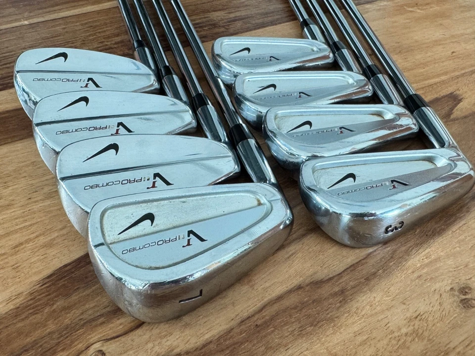 Lefty Nike VR II PRO Forged  combo set 3~P DG R300 New grips  Rare Lefty 8x set! - Image 1 of 4