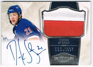 2010-11 DOMINION ROOKIE PATCH AUTOGRAPH RPA #242 DEREK STEPAN 34/99 !! - Picture 1 of 1