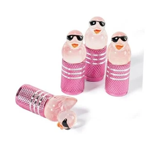 4Pcs Tire Valve Stem Cap Cover for Car SUV Truck, Valve Cover with Funny Pink - Picture 1 of 7