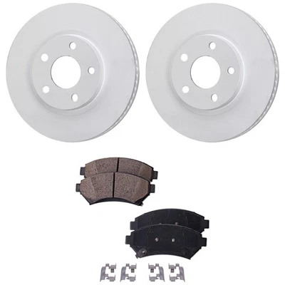 Front Brake Disc Rotors and Pads Kit for Chevy Olds Le Sabre Chevrolet Impala - Image 1 of 4