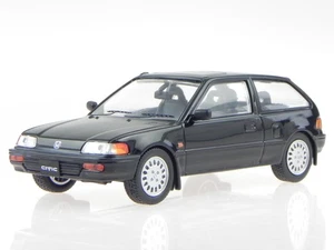 Honda Civic 1987 schwarz Modellauto P10004 T9 1:43 - Bild 1 von 4